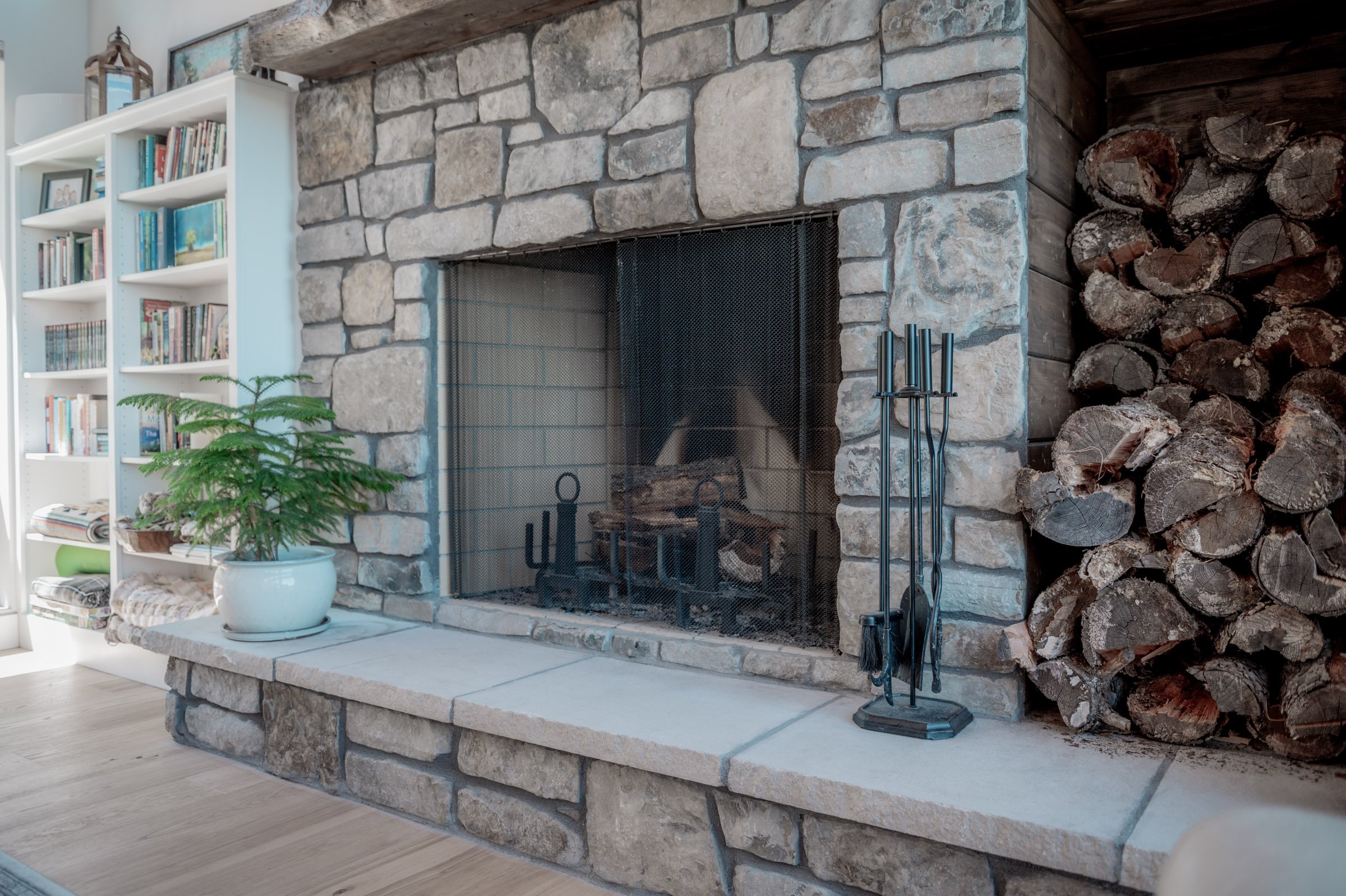 fireplace
