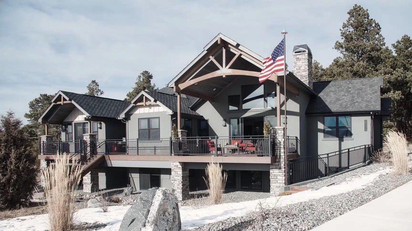 Mountain Modern Rancher House