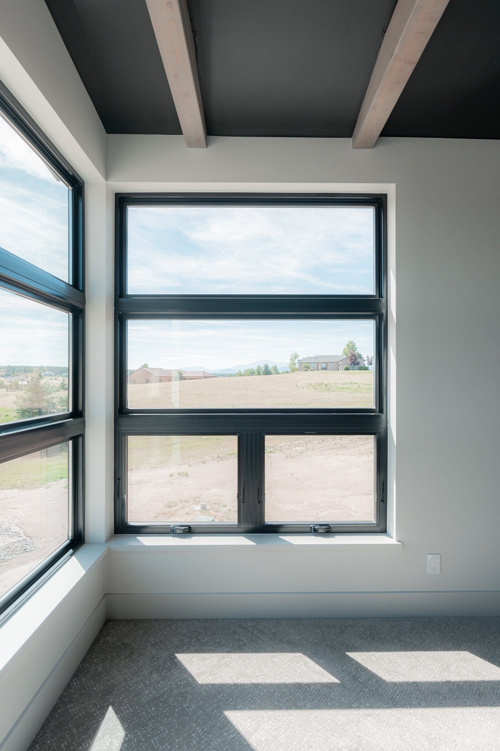 window with pikes peak view