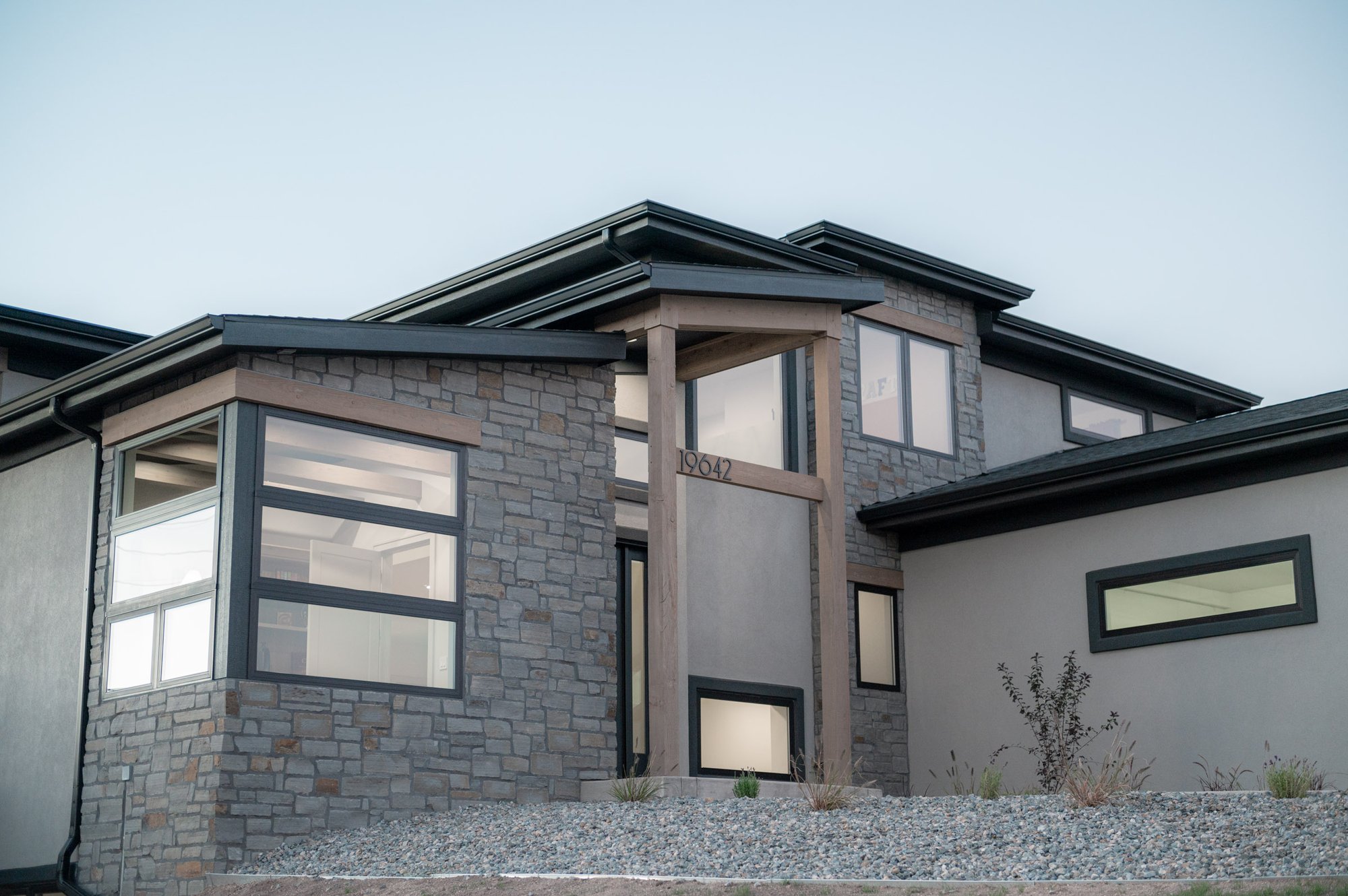 Custom Home Entry