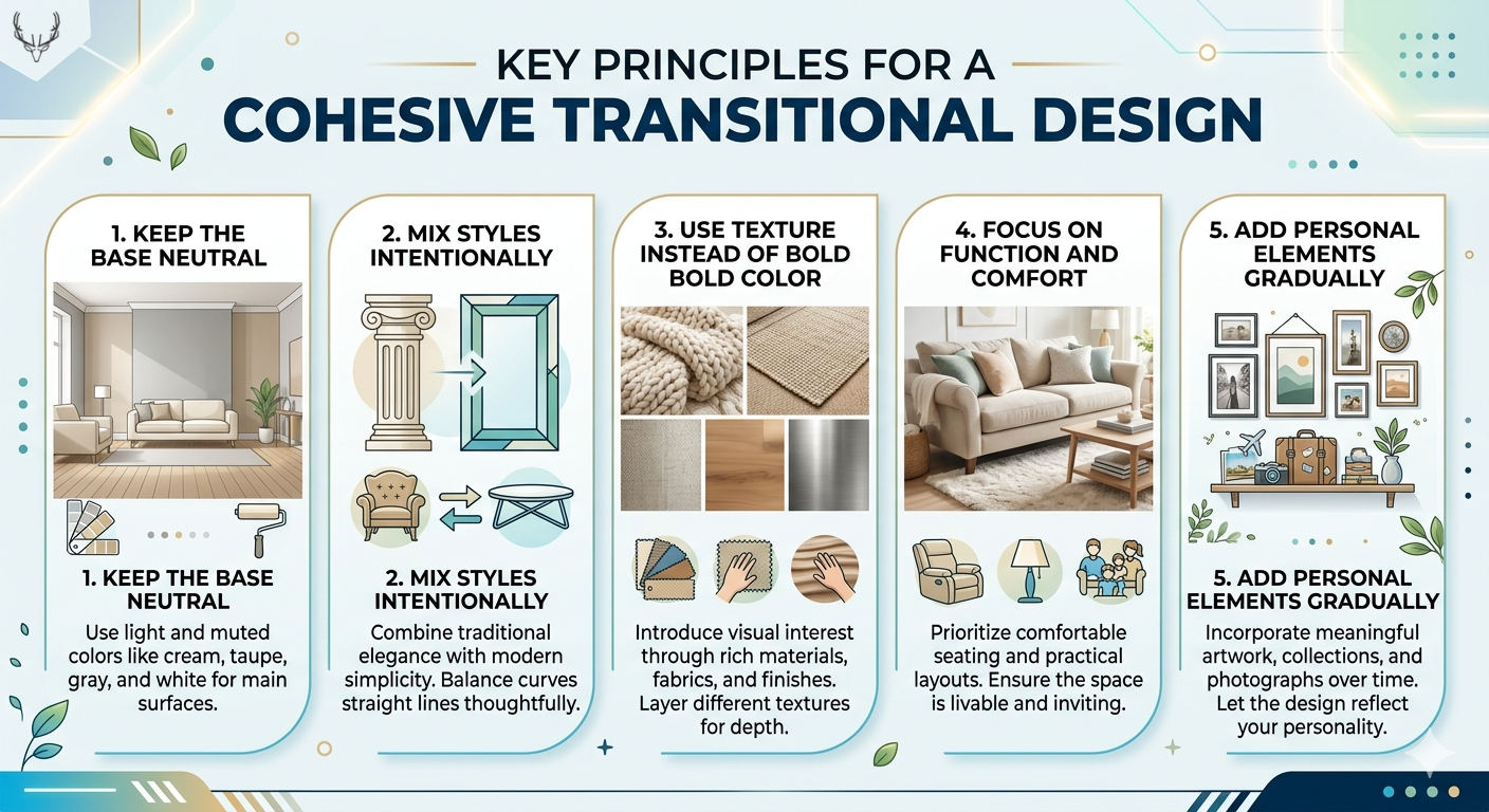 KEY PRINCIPLES FOR A COHESIVE TRANSITIONAL DESIGN